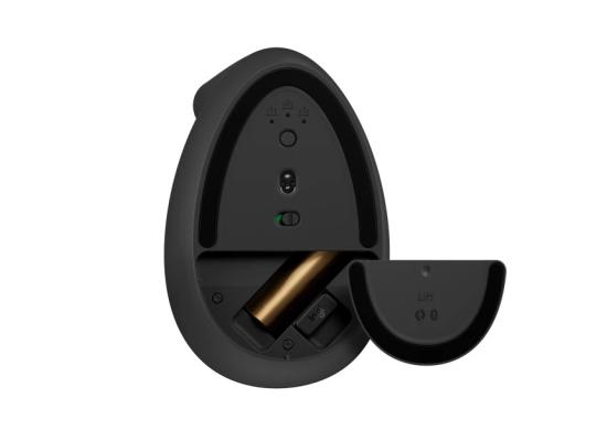 Logitech Lift Vertical Ergonomic Wireless Mouse- Graphite